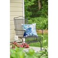 thumbnail image 5 of C&F Home Almohada azul y blanca con diseño de garza, diseño costero, playa tropical, vida marina, impresa, para interiores y exteriores, decoración de patio, 18.0 x 18.0 in, color azul, 5 of 5