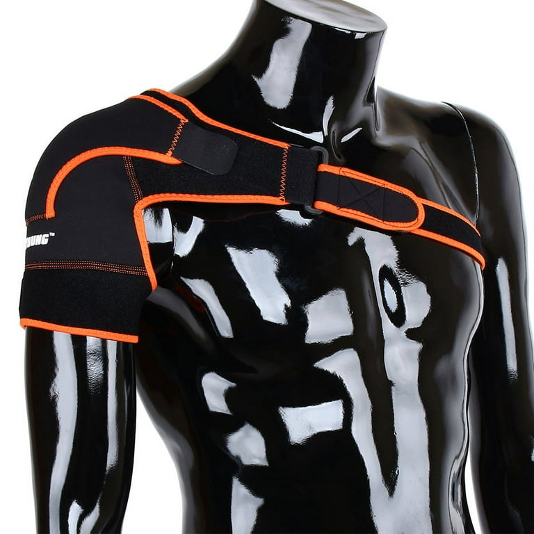 Shoulder Bandage,Adjustable Shoulder Support Brace Strap Joint Sport Gym  Compression Bandage Wrap