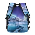 thumbnail image 4 of Rocae Night At Lake Aurora 1 Print Lightweight Casual Backpack Travel Hiking Backpack Carry on Laptop Backpack, 4 of 5