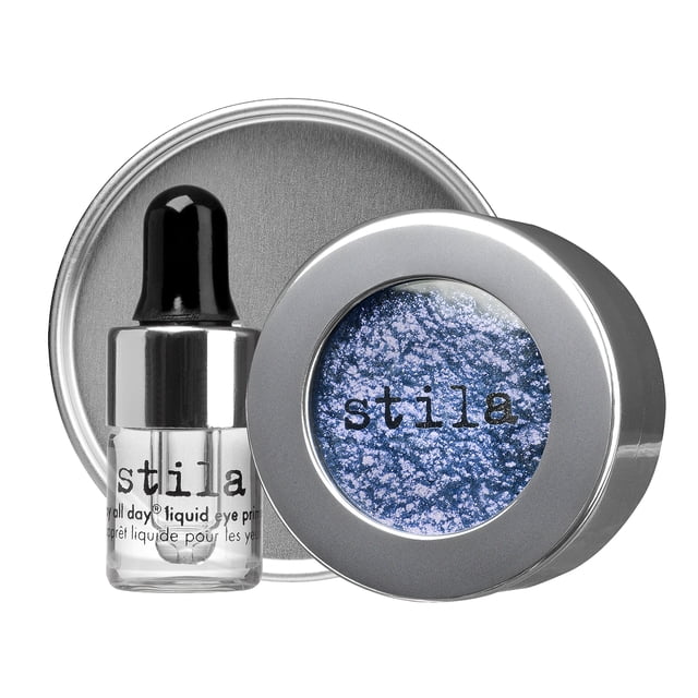 Sombra de ojos Stila Magnificent Metals con acabado en lámina de cobalto metálico