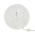 thumbnail image 2 of Elegant Designs Elipse 10 Inch Crystal Ball Sequin Table Lamp, 2 of 9