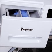 Magic Chef 24 in. 2.7 cu. ft. Front Load Compact Washer in White in White