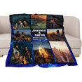 Custom Blanket, Customized Throw Blankets with Pictures for Family