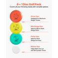 thumbnail image 2 of VEVOR Disc Golf Set, 6 PCS Flying Discs for Beginners, Disc Golf Starter Set, with Putter, Mid-Range, Driver, Including Mini Marker, Portable Backpack, for Outdoor Backyard, Lawn, Beach, and Park, 2 of 9