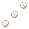 thumbnail image 3 of Thinsony 1/2/3/5 Eliminate Noise With Stylish Woven Rattan Rope Home Decor Handmade Handpan Rattan Rope Fitting red 3PCS, 3 of 6