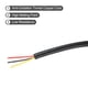 thumbnail image 3 of Uxcell Cable Eléctrico 22AWG con 3 Conductores de Cobre Estaño de 9.8 Pies para Baja Tensión, Cable de Extensión Flexible Negro, 3 of 7