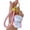 Pink, variant on Unicorn Pendant Unicorn Keychain Pendant Resin Charm with Braided Rope Colorful School Bag Accessory Magical Unicorn Key Holder Perfect for Kids Girly