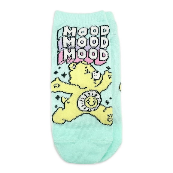Care Bears Women's Print No Show Socks, 1-Pack, Shoe Size 4-10