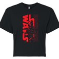 thumbnail image 3 of Star Wars - Darth Maul Logo - Juniors Cropped Graphic T-Shirt, 3 of 5