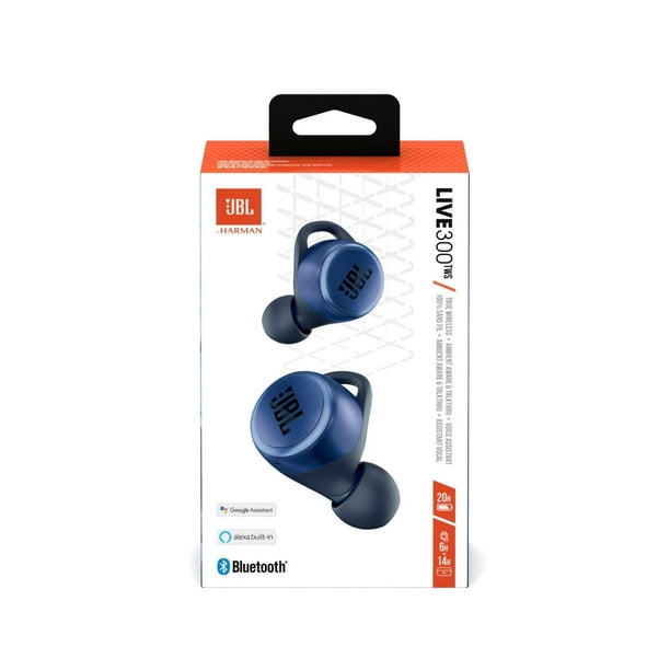JBL Audifonos Inalambricos True Wireless LIVE 300TWS BT azul JBL LIVE 300TWS Walmart en linea