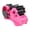 Pink, variant on CSSJKYJ Green Packaging Tape Dispenser with Compartment Slot and 1"& 3" Dual-roll cores,semi-Automatic Desk 3/4" Heat Tape Dispenser & Cut, Designed for Office and Warehouse.