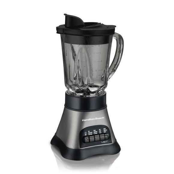 Hamilton Beach Wave Crusher Blender with Blend-in Travel Jar 58161C, 12 Settings