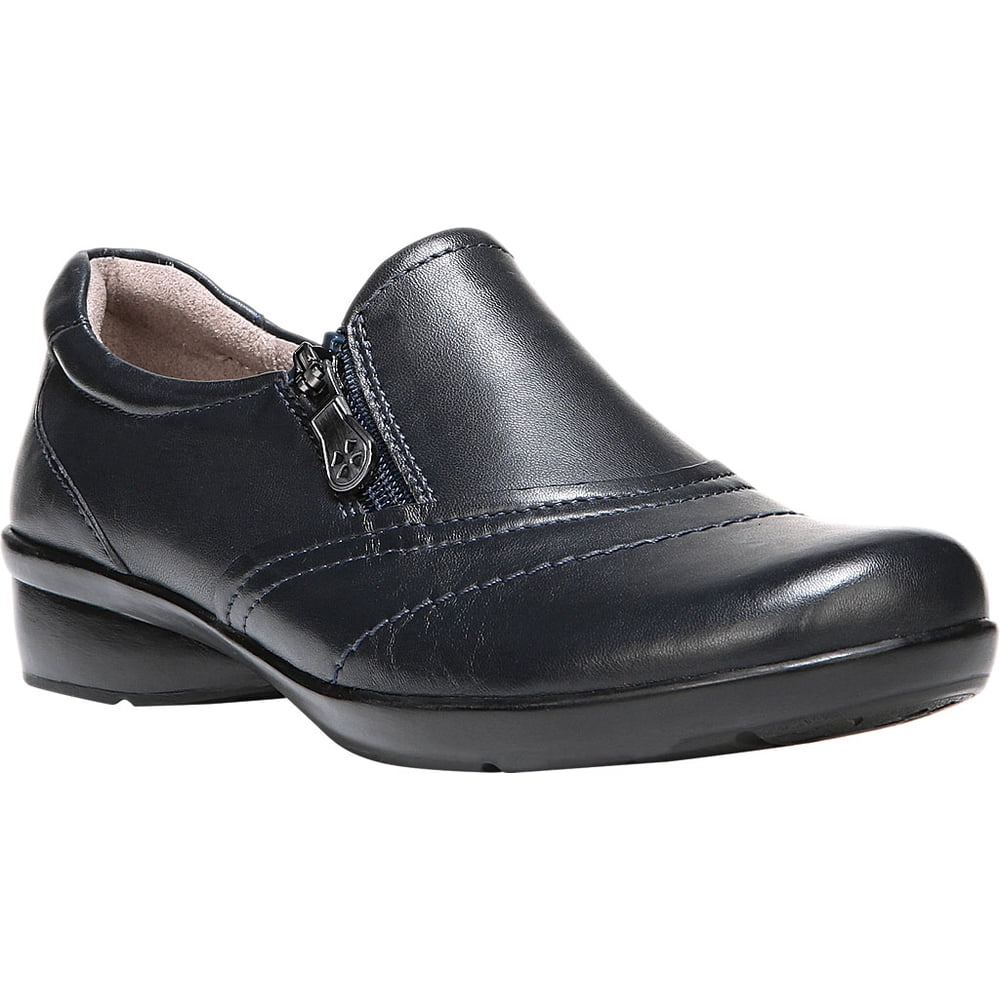 Naturalizer Womens Clarissa Slipon Comfort Shoes, Navy Leather