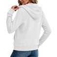 thumbnail image 5 of Tqcoqu Womens Zip Up Hoodies Long Sleeve Y2K Hooded Sweatshirt Women Fashion Zipper Fall Light Jackets with Pocket, 5 of 7