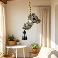 thumbnail image 4 of Solar Animal Garden Hanging Light Forest Animal Swing Lamp Ornament Outdoor with Koala Design Warm Glow Hanging Lantern Decor for Tree Branch Patio Yard Balcony Decoration, 4 of 4