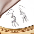 thumbnail image 3 of XATENJE Dream Catcher Earrings 925 Sterling Silver Dreamcatcher Dangle Earrings Dream Catcher Jewelry Gifts for Women, 3 of 6