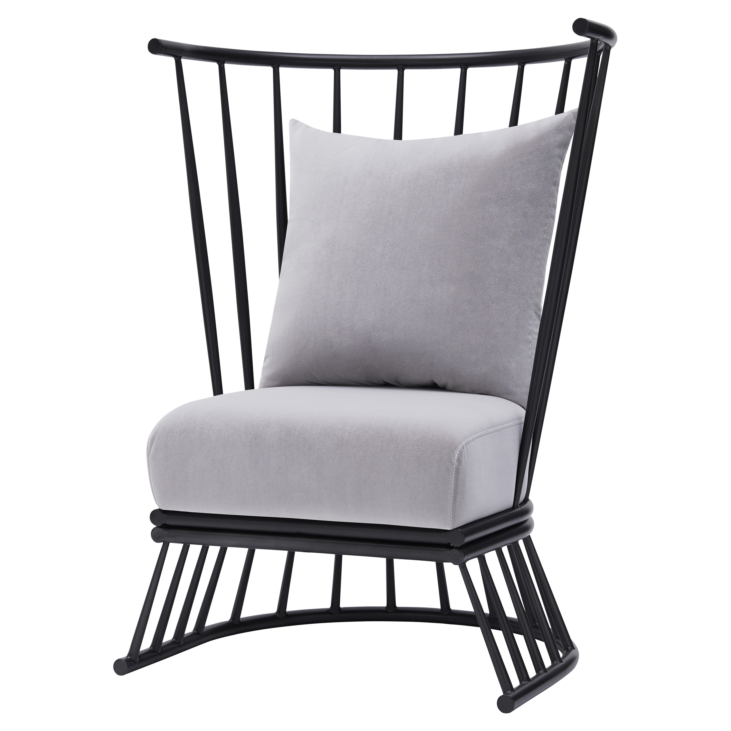 metal accent chair