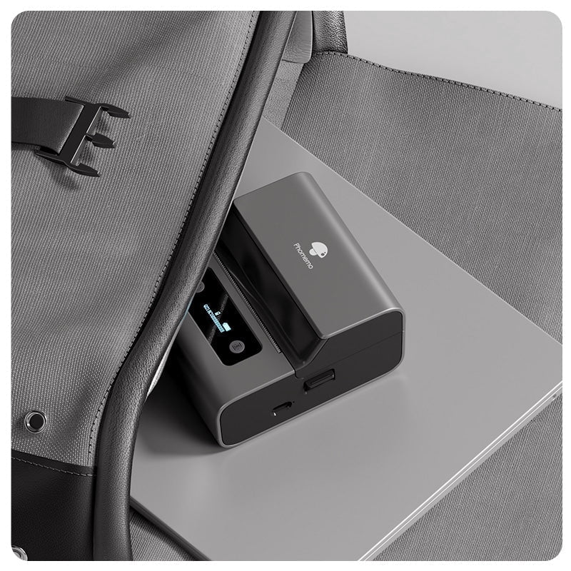 Phomemo M221 Upgraded3Inch Bluetooth Thermal Label Printer, Wireless Bluetooth Labeling System for Retail, Warehouse & Home Organization, Flagship Advanced Label Maker for Clearer, Sharper Prints