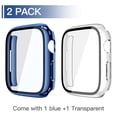 thumbnail image 2 of Funda Misxi de cristal templado con protector de pantalla para Apple Watch 10, 2 of 9