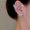 A-A, variant on TIMIFIS Earrings Butterfly Tassel Flower Ear Hanging French Fashion No Pierced Earrings Earrings Ear Clips - Summer