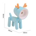 thumbnail image 2 of Bonitas luces nocturnas para mascotas, lámparas de mesa plegables para perros, lámparas de protección ocular (3 ciervos), 2 of 7
