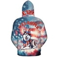 thumbnail image 2 of Siberian Husky Patriotic Welcome for 4Th of July Independence Day All Over Print 3D Hoodie Unisex Merch Hoodies Husky Dog Lover Gifts - 00010, 2 of 6