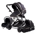 thumbnail image 1 of Baby stroller 3 in 1 stroller folding two-sided child four seasons kinderwagen baby carriage  high landscape Newborn Travelling ShopWise Round, 1 of 20