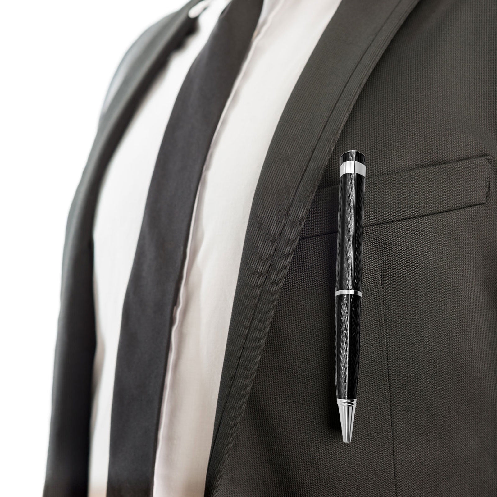 64GB Hidden Pen Voice Recorder - Mini Portable Audio Recorder for Meetings & Daily Use ( Black )