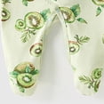 thumbnail image 5 of CAUYDY 6 9 12 18 Months Boys Pajamas for Newborn Baby Clothes Preemie Long Sleeve Romper Fall Winter Infant Boy Comfy Bodysuit Toddler Sleepers Green for Sizes Newborn, 5 of 6