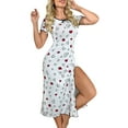 thumbnail image 2 of Pijamas cortos para mujer, ropa informal para el hogar, pijamas de manga corta, pijamas para mujer, 2 of 5