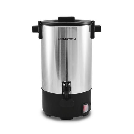 Elite Cuisine Stainless Steel 30 cup Coffee Urn
