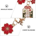 thumbnail image 5 of Metal Keychain Charm Japanese Style Handbag Pendant Backpack Keychains For Chinese Ox New Year Party Favors, 5 of 5