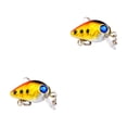 thumbnail image 4 of ZheElen Leurres de Pêche Réalistes Crankbaits Durs Swimbait Petite Simulation Hameçons de Pêche Réalistes pour Eau Salée E 2Ensemble, 4 of 6