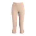 thumbnail image 6 of Bovxnpu Girls Capris Leggings Summer Casual Athletic Pants Casual Girls Capris Athletic with Pockets Elastic Solid Pants, 6 of 9