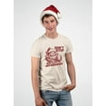 thumbnail image 2 of Don't Stop Believin' Christmas Santa T-shirt Men's, 2 of 3