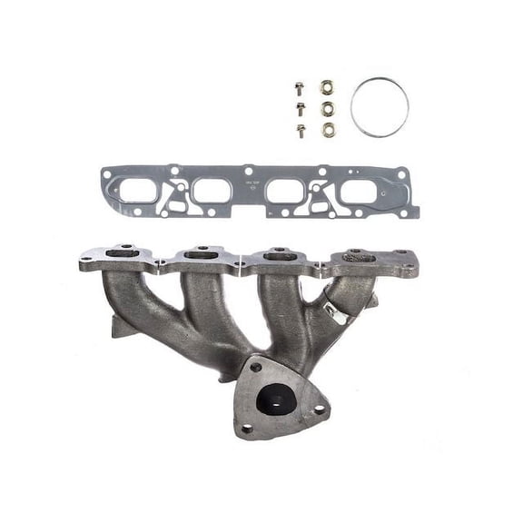 Left Exhaust Manifold - Compatible with 2009 - 2013 Chevy Malibu 2.4L 4-Cylinder 2010 2011 2012