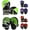 Black/Green, variant on Kruzak Two-Tone Focus Mitts and Boxing Gloves Set for Kickboxing and Muay Thai MMA Training| Focus Pads + Training Gloves | Fitness Kit for Martial Arts and Karate (Black/Green, 10 oz)