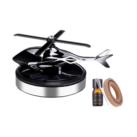 Lamuusaa Car Air Freshener, Mini Aircraft Shape Vehicular Odor Remove Perfume Diffuser Car Interior Decoration
