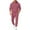 #+003Watermelon Red, variant on Hogleaql Mens Hoodie Sweatsuit 2 Piece Solid Color Fleece Pullover Hoodies Jogging Athletic Pant Set Casual Fall Suit with Pockets Red XL