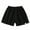 Black, variant on Children's Casual Breathable Five Quarter Pants Solid Color Pants Girls Casual Pants