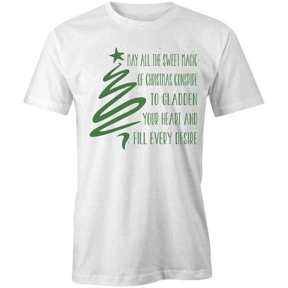 All The Sweet Magic T-Shirt | Cute Christmas White Tee Gift