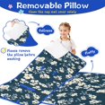 thumbnail image 3 of Pioneer Flower Floral Print Pattern Toddler Nap Mats for Kids Preschool,Sleeping Mat Bag or Kids,Toddler Sleeping Bag,Toddler Nap Mat or Daycare, 3 of 6