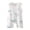 White E, variant on Nilvkv Newborn Onesies, Newborn Sleepers, Toddler Creative Print Sleeveless Snap Front Romper Lightweight Summer White 6-12 Months