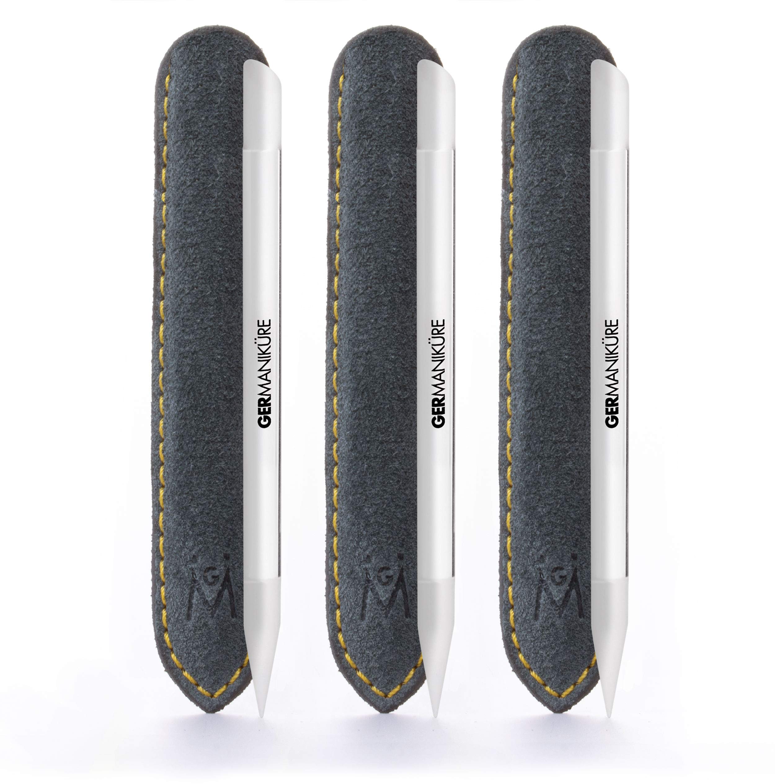 Glass Cuticle Stick in Leather Case Original GERMANIKURE Cuticle