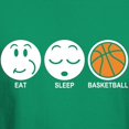 thumbnail image 3 of CafePress - Eat Sleep Basketball Dark T Shirt - Men's Classic Graphic Cotton T-Shirt, 3 of 4
