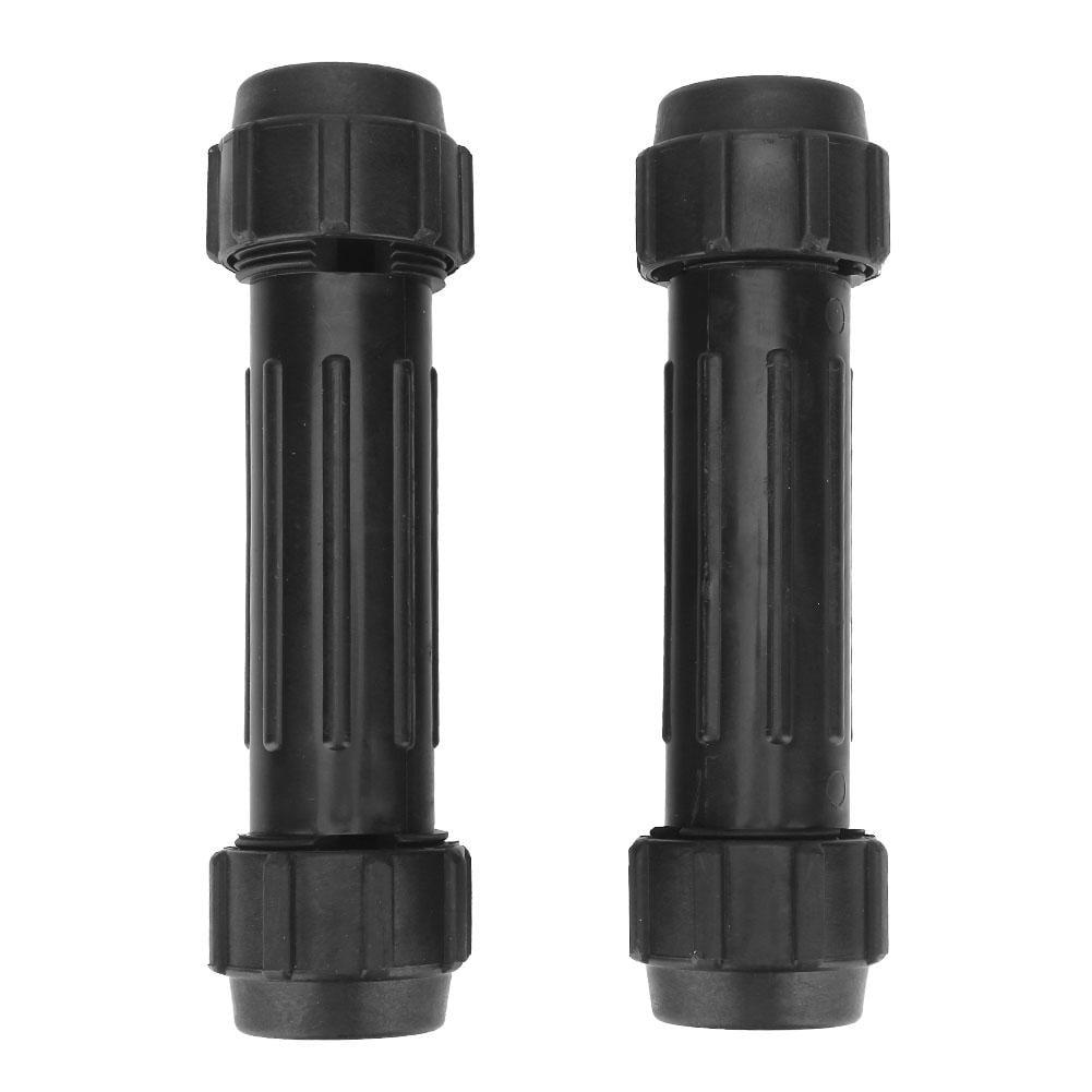2pcs Paddle Connector Plastic Screw Joint Part Replacement Accessory for Inflatable Boat Kayak Paddles