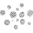 thumbnail image 1 of Piedra de circonia cúbica, diamantes sueltos, piedra de circonia cúbica, 100 Uds., circonita Aaa de 3mm para pendientes, pulseras, joyería Diy, 1 of 5
