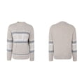 thumbnail image 3 of Womens Long Sleeve Sweater Ladies Christmas Sweaters Mock Neck Casual Holiday Xmas Knitted Pullover Graphic Tops Yellow, L, 3 of 4