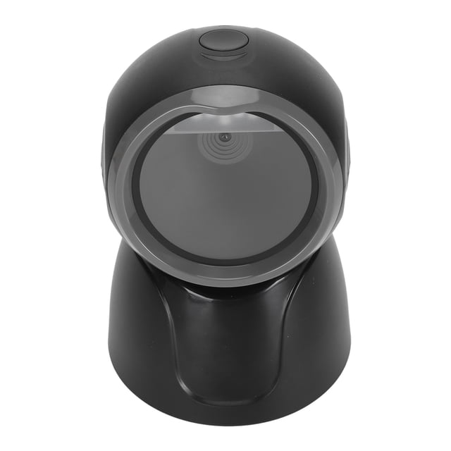 QR Scanner de Code-Barres de Bureau, Scanner de Code-Barres Sans Fil Omnidirectionnel 2.4G Mains Libres 1D 2D pour Magasins de Détail