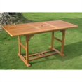 thumbnail image 1 of International Caravan Table à Manger Tahiti Royale en Tache de Balau, 1 of 2